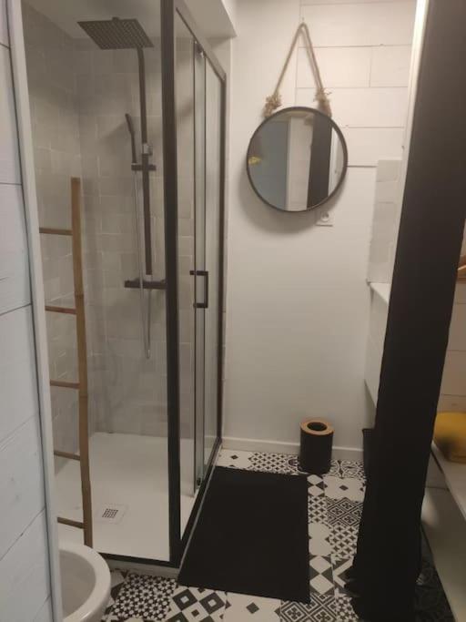 Joli T2 Bas De Chalet Plage De 그륏상 외부 사진